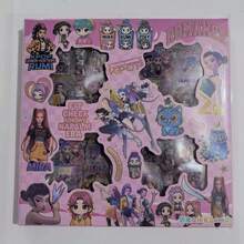 100pcs Random , Witch Squad Cartoon Sticker Pack, Student ID Stickers, Stationery Stickers, Cute Cartoon Creative Small Gifts - Random Style - View 11