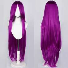Karida 60cm/24inch Extra Long Straight Synthetic Hair Wig With Bangs, Colorful, Suitable For Daily Use, Cosplay, Halloween, Christmas, St. Patrick's Day And Other Costume Parties - Multicolor - View 131