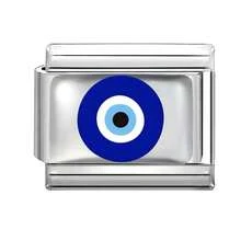 1件DIY树脂模块化互锁手链，饰有心形和眼睛元素，适合作为派对礼物送给朋友/情侣，适用于圣诞节、新年、万圣节、情人节等节日，设计精美，不锈钢材质，本地制造，实用时尚，是圣诞节和万圣节的必备单品，秋季色调，圣诞风格 - M293509 - 查看 8