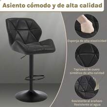 Barstools - ダークブラウン - チェックする 7