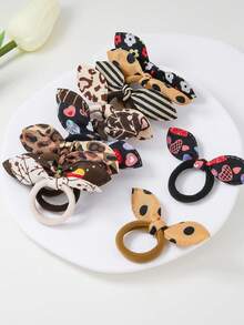 438 szt./zestaw wielokolorowych spinek do włosów z sztucznymi perłami i kwiatami dla dziewczynek, urocze spinki do włosów w stylu księżniczki, spinki do włosów z aligatora, elastyczne gumki do włosów, nieuszkadzające, odpowiednie do codziennego użytku i do szkoły - Wielokolorowe - Zobacz 6