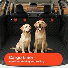 Dog Car Seat Cover Heavy Duty 4 Layer Seat Cover Hammok 600D, Non-Slip, ScratchProof, Waterproof, Universal Fit For Cars, Trucks & SUVs, Protects Against Spills, Dirt & Damage - Default - View 3