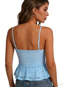 Women Tank Tops & Camis - Blue - View 4