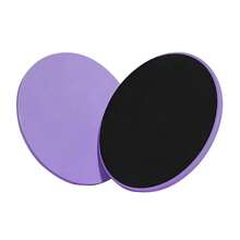 1 Pair Gliding Discs, Fitness Gliding Discs, Double-Sided Gliding Discs, Suitable For Workout, Portable Ballet Turning Board, Multi-Color EVA Non-Slip Material, Home Floor Training Equipment, Training Tool, Strengthen Core Strength, Burn Leg Fat, Improve Balance, Back And Buttocks Exercise Gliding Board, Suitable For Gym, Yoga, Pilates, Dance - Multicolor - View 14