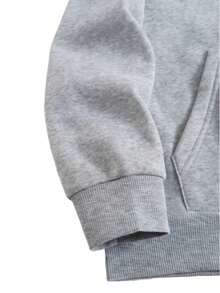 Personalized Customization – "Established" Anniversary Hoodie. Celebrate Your Love Story With A Classic Hoodie Featuring Your 'est.' Date. A Timeless, Comfy Keepsake That Gets Better Each Year You Wear It Together - Grey - View 5