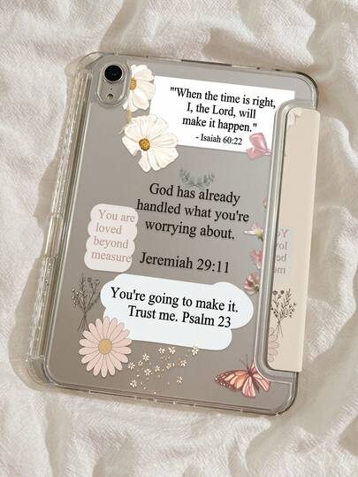 This Beautiful And Adorable Cartoon, Anime, Floral, Letter, And Bow-Shaped Double-Sided Acrylic Crystal Clear Back Cover Is Shock-Resistant , Suitable For The 7th, 8th (10.2-Inch), And 10th Generation IPads. It Has A Built-In Pen Slot, Supports Sleep/Wake Function, And Multiple Folding Stand Modes, Making It An Ideal Holiday Gift.