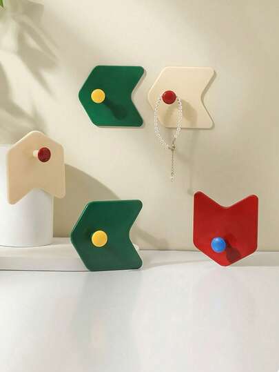 3/6pcs Luxury Style Adhesive Wall Hooks No Drilling Required Ultra-Strong Sticky Power For Hanging Clothes On Doors And Bathroom Walls, Ideal For Coats, Robes, Towels, Bags, Hats, And Accessories, Great For Doors, Closet Entrances, Entryways, Bathrooms, And Laundry Areas, QuickInstall, Damage-Free Removal, Durable Peel-And-Stick Mounts For Small Spaces And Modern Interiors