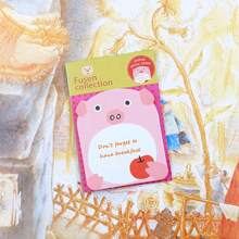 20 Sheets Animal - Shaped Sticky Notes, Cute Creative Memo Pads, Cartoon Stickers For Student Gifts - Multicolor - View 1