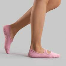 1 Pair Women Anti-Slip Yoga Socks, Invisible Sports Socks - Multicolor - View 7