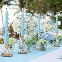 Bộ 2 nến thơm hình xoắn ốc dài 18CM (7.08in), làm thủ công từ sáp đậu nành tự nhiên, không khói và cháy lâu, kiểu dáng lãng mạn châu Âu, lý tưởng cho trang trí nhà cửa, bày biện bàn ăn, tạo không khí ấm cúng cho bữa tối dưới ánh nến, trang trí đám cưới, tiệc tùng, tiệc chiêu đãi, quà tặng trị liệu bằng hương thơm, quà tặng unisex. Cũng thích hợp cho dã ngoại ngoài trời và chiếu sáng khẩn cấp (có nhiều màu sắc). - A - Xem 3