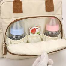 Large Capacity Outdoor Mommy Organizer Bag, Independent Packaging, Multi-Layer, Backpack/Shoulder/Crossbody, Diaper Bag - Multicolor - View 7