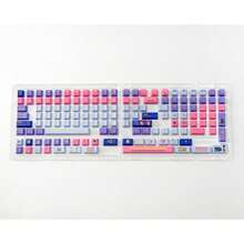 [Đóng hộp] Bộ keycap đầy đủ Aifei Original High PBT in chuyển nhiệt hình cô gái pixel - Chủ đề Cô gái Pixel - Xem 8