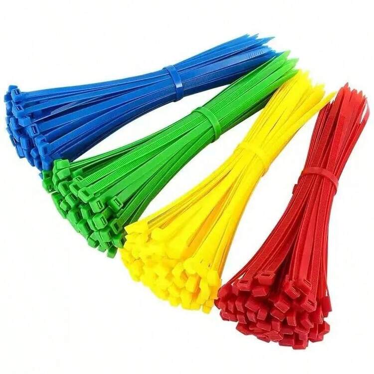 100 Self-Locking Nylon Cable Ties - A - View 2