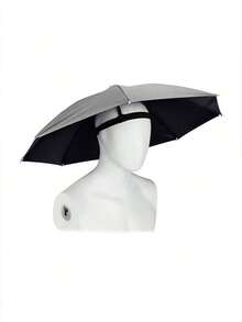 1 chiếc ô che nắng kiêm mũ, có thể gập lại, rảnh tay, chống tia UV - Bảo vệ toàn diện trong mọi điều kiện thời tiết cho câu cá, leo núi, cắm trại, hoạt động ngoài trời và nông trại - Đa chức năng, di động - Nhiều màu - Xem 13