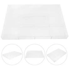 亚克力首饰收纳托盘，12格设计，首饰整理展示盒，适用于梳妆台，可收纳戒指、项链、耳环等首饰 - 無色 - 查看 5