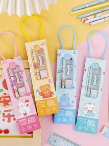 Lápices de papelería práctica para premios de estudiantes, lápices de papelería de colores creativos - Conjuntos - Ver 6