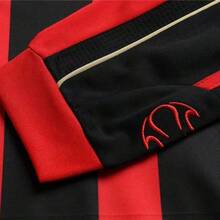 2006-07 AC Milan Home Long-Sleeved Jersey, Number 22, Kaká, Red And Black, Retro Style From The Champions League Final. - 紅色 - 查看 4