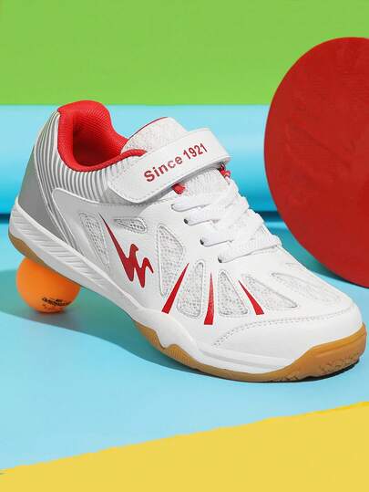 Zapatillas de tenis profesionales con amortiguación para mujeres, zapatos casuales de running transpirables para bádminton, zapatos de ping pong duraderos y antideslizantes resistentes al desgaste, tallas del 28 al 38