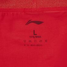 LI-NING Men's Boxer Briefs, Chinese New Year Lucky Red Dragon Print Cotton Underwear with "Daily Fortune" Waistband - 硃砂紅滿印 - 查看 7