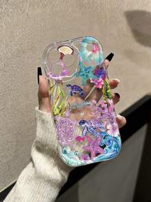 编织波浪边极简高端TPU彩色喷绘防震手机壳，兼容 17 Pro/17 Air/17/17 Pro Max/16/11/16 Pro/16 Plus/16 Pro Max/16 e/15 Pro Max/13/14/12/XS/XR/7G/8P，兼容三星Galaxy 11/12 Pro/12/12 X/13 Pro/14 Pro/15 Pro，兼容红米10/9/Note9/12c/Note11 Pro/Note8 Pro，国际版，非国内版。 - 彩色 - 查看 5