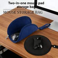 1 Túi đựng chuột di động, Túi đựng chuột máy tính tiện dụng khi đi du lịch, Chất liệu vải bền chắc với khóa kéo an toàn, Túi đựng đồ kỹ thuật số di động có ngăn đựng chuột và tai nghe - Túi đựng đồ đa chức năng nhỏ gọn cho du lịch, dây cáp và phụ kiện - Hộp đựng sạc bằng cao su và polyester bền chắc, Túi đựng đồ du lịch cho nam và nữ, Túi đựng sạc, Đồ dùng du lịch, Đồ dùng du lịch trên tàu biển, Đồ dùng du lịch nghỉ dưỡng, Đồ dùng du lịch - Xem 2