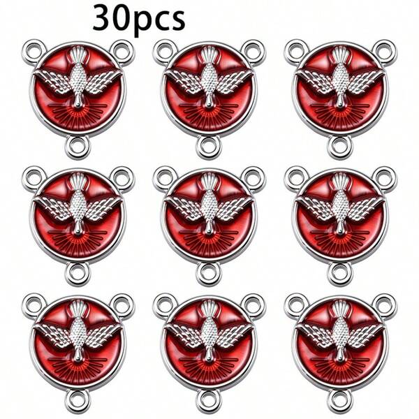 30pcs Zinc Alloy Of Peace Pendant, DIY Jewelry Accessories For Necklace, Bracelet