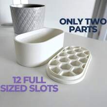 1套葱苗再生种植器：室内水培葱苗再生系统 - 无土栽培，易于在窗台/阳台上扩展，厨房必备新鲜蔬菜种植器 - 再生套裝 - 查看 5