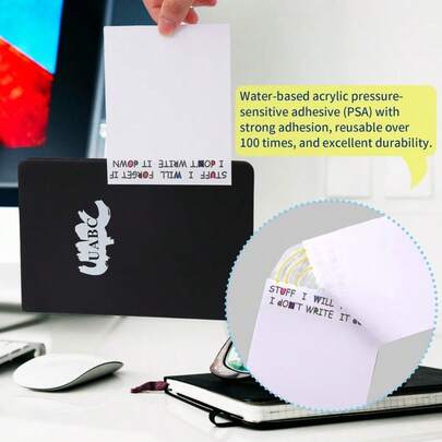 50-Page Humorous To-Do List Notepad – Funny Sticky Notes For Office & Home, Quirky Reminder Pad With "Stuff I Will Forget If I Don't Write It Down" Design, Self-Adhesive, Perfect Gift For Organizing Tasks And Thoughts, Note Pads