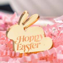 5pcs/10pcs/20pcs Easter Cupcake Decorations, Easter Eggs Rabbits Decor For Holiday Party Birthday Cake Decorating Supplies - Multicolor - View 4