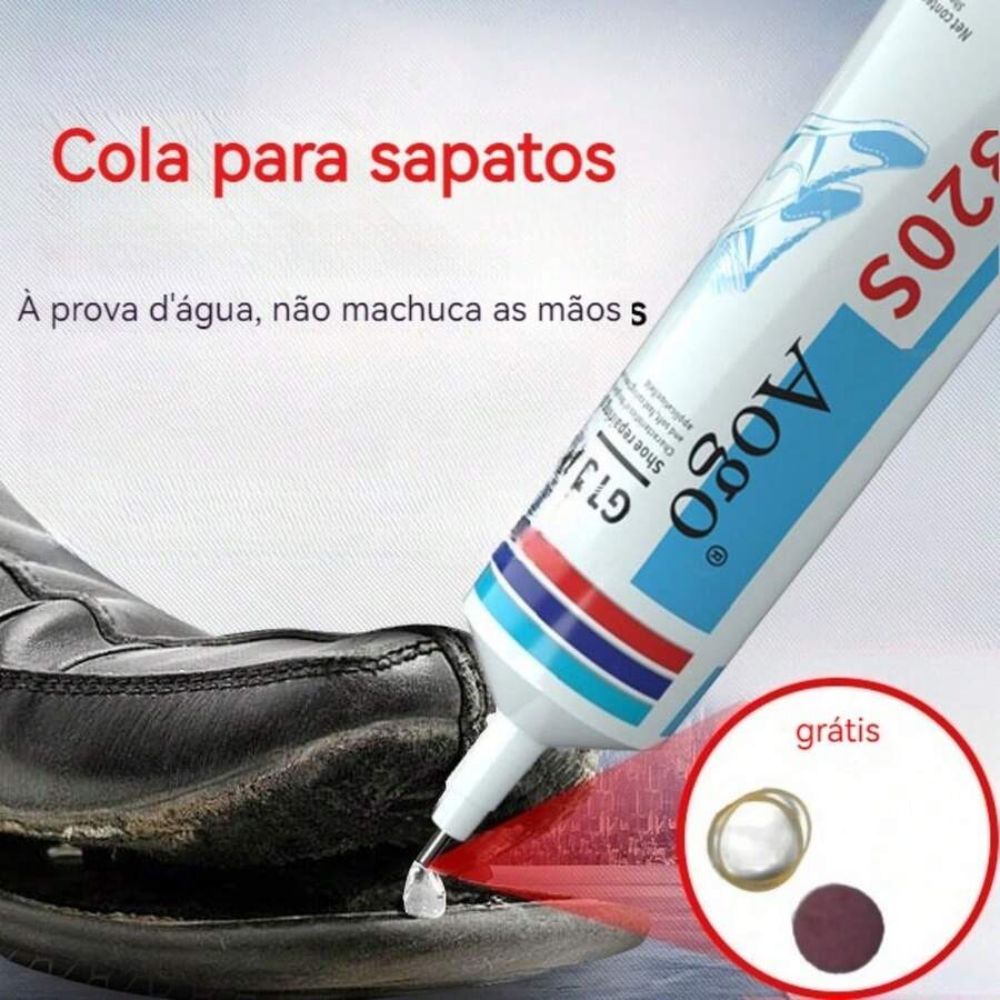 Odor-Cola Transparente Para Reparo De Sapatos Sem Com Resina Macia De Alta Resistência , Ideal Consertar E Botas Usadas