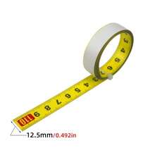 5m Retractable Measuring Tape, Yellow Self-Adhesive, Metric Scale, Dual-Sided Reading, Center Start, 12.5mm Wide Flexible Fit, Suitable For DIY And Sewing - Self-adhesive Measuring Tape - View 8