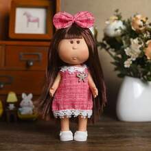 24厘米土豆娃娃米娅服装，西班牙陶瓷人偶娃娃套装，收藏娃娃换装配件礼品 - 彩色 - 查看 6