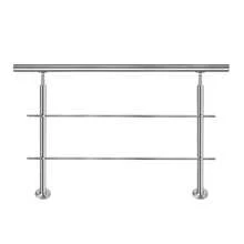 Stair Railing, Stainless Steel Handrail, Balustrade, Balustrade Bars, Terrace Balustrade, Stair Kit - 2 Traverses - View 3