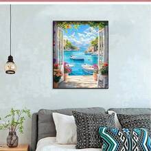 SNA 2026新款风景十字绣套件卡通房屋溪流樱花梦想家居装饰绘画刺绣套装DMC印花画布礼品梦想家居DIY套件工艺品刺绣套件十字绣套件钩针套件戳绣套件缝纫配件缝纫套件绣线工艺套件针线材料缝纫图案钩针工艺用品刺绣套件初学者缝纫图案 - 款式19-需要自己繡製,不含框架 - 查看 6