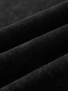 Men's Loose-Fitting, Pure Cotton, Vintage-Style Washed Vest, Casual Everyday Wear, K2K Street Style, Perfect For Vacations, And A Great Gift. - màu đen - Xem 4