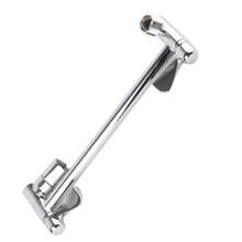 Soporte de montaje en pared con brazo de extensión de ducha arqueado ajustable, adecuado para cabezales de ducha de baño. - A - Ver 2