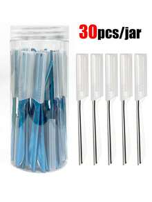 Bộ 60/12/6/3/1 món dụng cụ tỉa lông mày, dụng cụ tạo dáng lông mày đa năng có nắp bảo vệ, dao cạo, tẩy trang và triệt lông, dụng cụ tỉa lông cơ thể, tẩy tế bào chết và loại bỏ chai sạn, kéo tỉa lông mày sắc bén bằng thép không gỉ, quà tặng, đồ dùng du lịch, đồ giá rẻ, vật dụng cần thiết khi đi du lịch. - Bạc - Xem 8