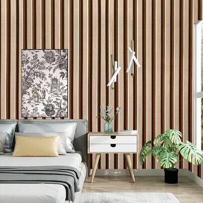 1 Roll Beige Gray Grille Wallpaper Vinyl Waterproof Self-Adhesive Paper Shop Office Home Decoration Wallpaper Wardrobe Shoe Rack Furniture Renovation Contact Paper Diy Easy To Install And Peel Off 45cm*100/300/500/1000cm