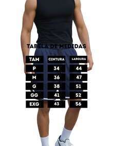 Men's Dry Fit Bermuda Shorts, Basic Comfortable Athletic Shorts - 藏蓝色 - 查看 2