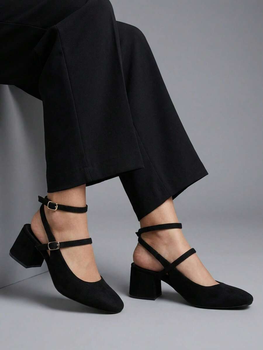 Women Pumps - Black - View 1