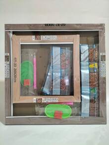 Kits De Pintura Diamantes De Capibara Diy 30x30+20x20 - Cafe fresa - Ver 2