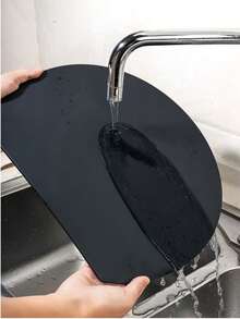 TPU Anti-Mold Cutting Board, Semicircular Dual-Sided Kitchen Antibacterial Fruit & Vegetable Chopping Board, Anti-Mold, Antibacterial - Multicolor - View 7