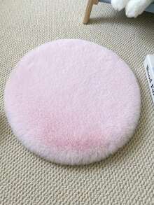 1pc Soft Plush Round Cushion Pad, Even Color, Comfortable Texture. Suitable For Chairs, Pet Blankets, Etc. Can Be Used As Chair Cushion, Office Chair Pad, Seat Cushion, Indoor Decor, Study Supplies, Gaming Chair Pad Or Gaming Chair Cushion. - Multicolor - View 8