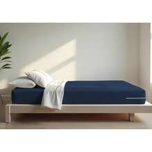 Double Gel Knit Mattress Cover With Zipper - 白色 - 查看 4
