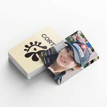 60+32PCS Korean Boy Group Photo Cards Stickers Set - JUHOON JAMES Collectible LOMO Cards, Making It The Perfect Valentine's Day Gift, New Year's Gift, Or A Special Gift For Boys And Girls' Fans. - Multicolor - View 4