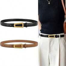 1pc Women's Fashion High-End Casual Belt, Versatile Elegant Accessory - Multicolor - View 1