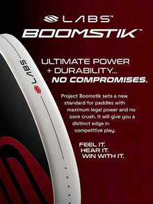 1pc T700 Carbon Fiber Pickleball Paddle With Cover - Monocoque Construction, 16mm PP Honeycomb Core, Non-Slip Handle | Professional-Grade Paddle For Men And Women, Enhances Spin, Friction, Control, Power And Stability, Great For Outdoor Sports - Paddle & Bundle - View 5