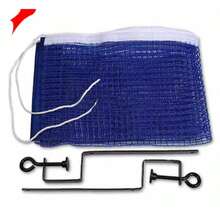 2pcs Table Tennis Rackets + Net + Stand Combo Set - Multicolor - View 5