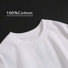 Vox Hazbin Hotel-Camiseta patética I Love My Men para hombres y mujeres, camisetas 100% de algodón, camisetas de manga corta,  de moda de  al por menor - Blanco - Ver 3