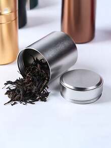 3Pcs 304 Stainless Steel Sealed Jar For Storing Dry , Nuts, Grains, And Tea, Moisture-Proof Storage Container, Suitable For Kitchen And Outdoor Use - Multicolor - View 12